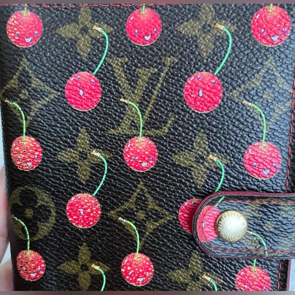 Authentic Louis Vuitton Murakami Cerises (cherries) Monogram Agenda PM - Picture 7 of 7